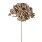 Sztuczne kwiaty - Eurofirany Kwiat Natu Ciemnobeżowy 6 szt. - miniaturka - grafika 1