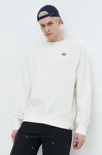 Dickies bluza bawełniana męska kolor beżowy gładka - Bluzy męskie - miniaturka - grafika 1