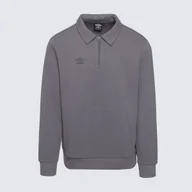 Bluzy męskie - UMBRO BLUZA ROZPINANA ESS HALF ZIP - miniaturka - grafika 1