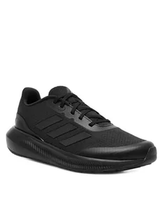 adidas Sneakersy RUNFALCON 3.0 K HP5842 Czarny - Buty dla chłopców - miniaturka - grafika 1