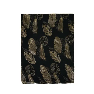 Szal Golden leaves - Apaszki i szaliki damskie - miniaturka - grafika 1