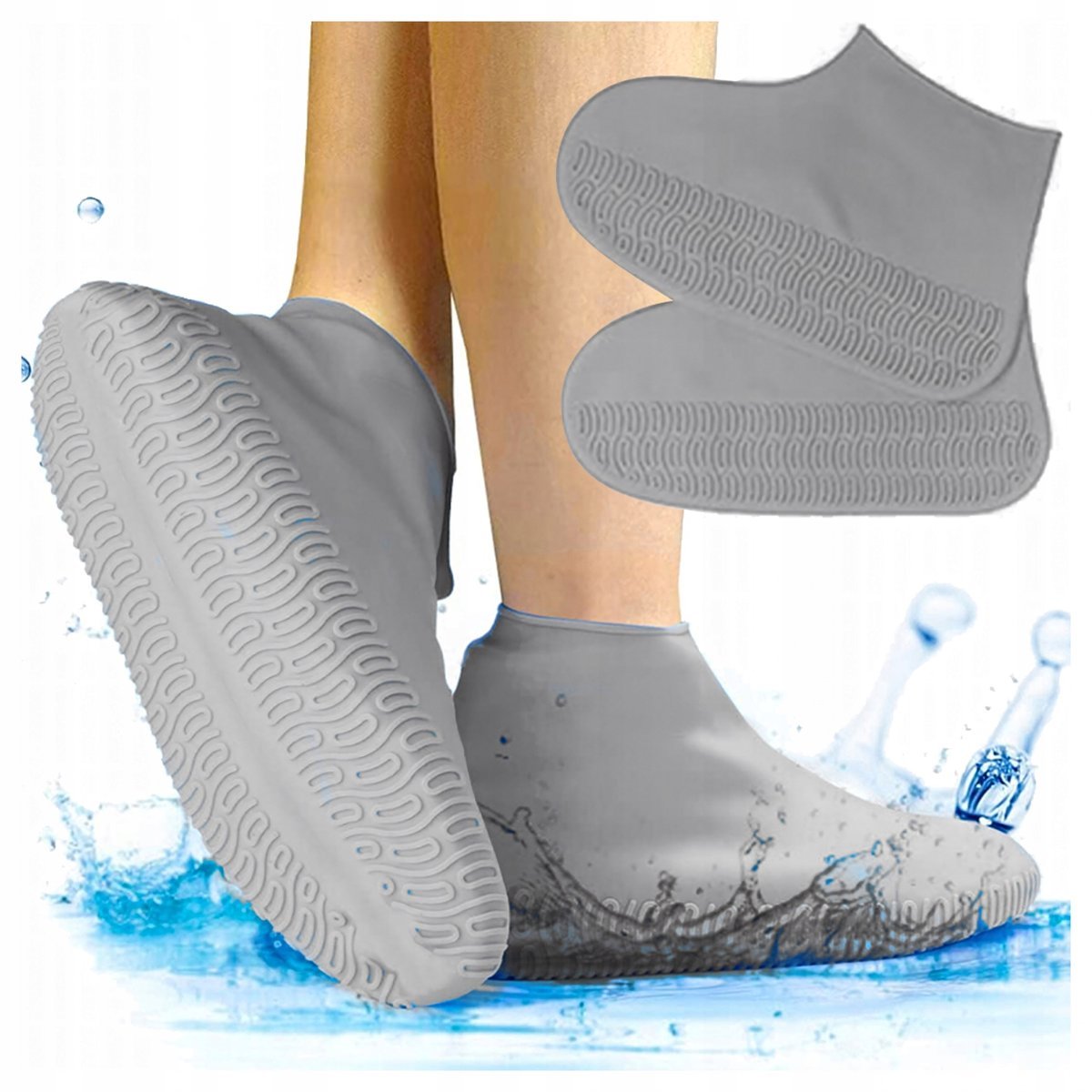 SILIKONOWE OSŁONY NA BUTY PRZECIWDESZCZOWE S