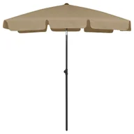 Parasole ogrodowe - Parasol plażowy, taupe, 180x120 cm - miniaturka - grafika 1