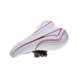 Selle Mio, Siodło rowerowe dziecięce, Liri, różowy, 20" - Siodełka rowerowe i akcesoria - miniaturka - grafika 1