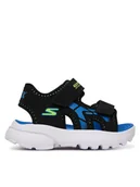 Buty dla chłopców - Skechers Sandały Razor Splash 406513N/BBLM Czarny - miniaturka - grafika 1