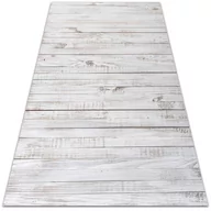 Dywany zewnętrzne - Dywan balkonowy wzór Białe deski tekstura 140x210 cm - miniaturka - grafika 1