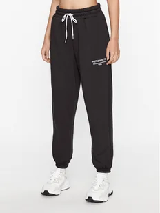 Puma Spodnie dresowe Puma Team 621442 Czarny Regular Fit - Spodnie sportowe damskie - miniaturka - grafika 1
