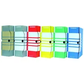 Pudła i kartony archiwizacyjne - Pudło arch.12cm 7662201-11 żół te DONAU /7662301 - miniaturka - grafika 1