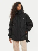 Kurtki damskie - Guess Kurtka zimowa V4BL01 WGLW2 Czarny Regular Fit - miniaturka - grafika 1