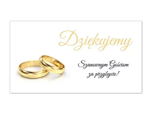 Etykiety z podziękowaniem na wesele - 10 szt. - Baby shower i roczek - miniaturka - grafika 1