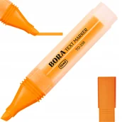 Zakreślacze - Zakreslacz Bora Pomarańczowy To-336 Toma - miniaturka - grafika 1
