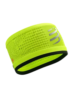 COMPRESSPORT Opaska na głowę HEADBAND ON/OFF v3 FLASH fluo yellow - Apaszki i szaliki męskie - miniaturka - grafika 1