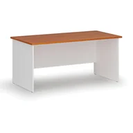 Biurka - Biurko proste PRIMO WHITE, 1600 x 800 mm, biały/czereśnia - miniaturka - grafika 1