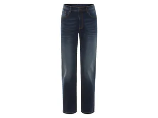 LIVERGY® Jeansy męskie z bawełną, Straight Fit (52 (36/32), Ciemnoniebieski) - Spodnie męskie - miniaturka - grafika 1