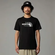 Koszulki męskie - The North Face Męskie S/S Easy Koszulka Black L - miniaturka - grafika 1
