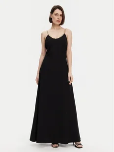 Silvian Heach Sukienka wieczorowa GPP25320VE Czarny Regular Fit - Sukienki - miniaturka - grafika 1