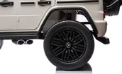 Samochody i pojazdy dla dzieci - Pojazd Mercedes Benz G63 AMG XXL STRONG MP4 Biały - miniaturka - grafika 1