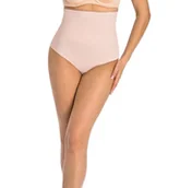 Majtki damskie - Majtki wyszczuplające brazyliany z wysokim stanem Riley beżowe, Teyli - miniaturka - grafika 1