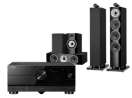 Kino domowe - Yamaha RX-A4A (czarny) + 702 S3 + 706 S3 + HTM71 S3 (czarny) - miniaturka - grafika 1