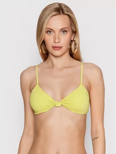 Stroje kąpielowe - Billabong Góra od bikini S.S Knotted Trilet C3ST01 BIP Żółty - grafika 1