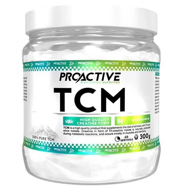Kreatyna Proactive Tcm - Jabłczan - 300G Naturalny