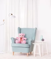 Maskotki i pluszaki - Miś Gustaw, duży miękki Miś Valor, 70 cm, różowy - miniaturka - grafika 1