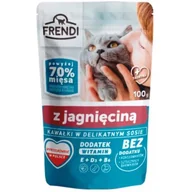 Mokra karma dla kotów - Karma dla kota FRENDI Jagnięcina 100 g - miniaturka - grafika 1