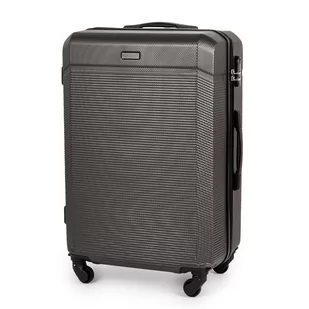 Walizka podróżna twarda M 24'' 55L STL945 ciemnoszara - Walizki - miniaturka - grafika 1
