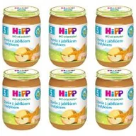 Dania dla dzieci - Hipp Dynia z jabłkiem i indykiem po 5. miesiącu zestaw 6 x 190 g Bio - miniaturka - grafika 1