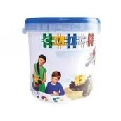 Klocki - Clics Toys Klocki 10w1. Wiaderko - miniaturka - grafika 1