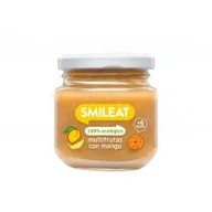 Desery dla dzieci - Smileat Deser wieloowocowy z ekologicznym mango po 6 miesiącu 130 g Bio - miniaturka - grafika 1
