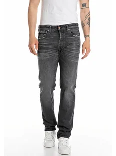 Replay Dżinsy - Slim fit - w kolorze antracytowym - Spodnie męskie - miniaturka - grafika 1