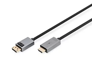 Kabel adapter DisplayPort - HDMI 4K 30Hz DP/HDMI M/M 1m - Kable - miniaturka - grafika 1