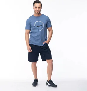 Męskie szorty krótkie spodenki dresowe Hi-tec Azyni rozmiar XXL - Spodnie sportowe męskie - miniaturka - grafika 1