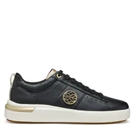 Sneakersy damskie - Sneakersy Geox D Dalyla D55QFA 046AR C9999 Czarny - miniaturka - grafika 1