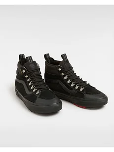 Vans Skórzane sneakersy w kolorze czarnym - Trampki damskie - miniaturka - grafika 1