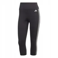 Dresy damskie - Legginsy damskie adidas Train Essentials 3-Stripes HT5437 XS - miniaturka - grafika 1