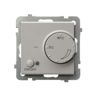 Ospel Regulator temperatury SONATA - kaszmir - Inne akcesoria elektryczne - miniaturka - grafika 1