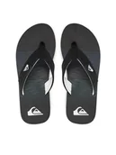 Klapki i japonki męskie - Quiksilver Japonki AQYL101339 Czarny - miniaturka - grafika 1