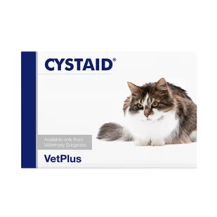 Vet Plus Limited CYSTAID PLUS KOT wsparcie układu moczowego 30 kapsułek 52799-uniw - Suplementy i witaminy dla kotów - miniaturka - grafika 1