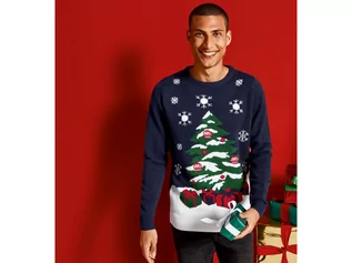 Swetry męskie - LIVERGY Sweter świąteczny męski - grafika 1