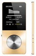 Odtwarzacze MP3 - Odtwarzacz MP4 T1 8GB głośnik microSD MP3 złoty - miniaturka - grafika 1