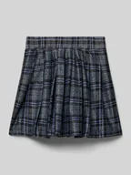 Sukienki i spódniczki dla dziewczynek - Spódnica mini z elastycznym pasem - miniaturka - grafika 1