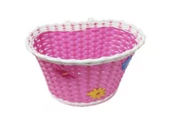 Koszyki rowerowe - Koszyk Na Rower Dziecięcy Przedni - Różowy - miniaturka - grafika 1