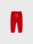 Spodnie i spodenki dla dziewczynek - Mayoral Spodnie dresowe 704 Czerwony Regular Fit - miniaturka - grafika 1