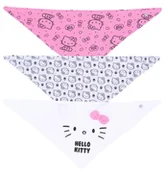 Śliniaki i fartuszki - 3X Śliniak Hello Kitty - miniaturka - grafika 1