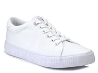 Trampki damskie - Trampki damskie BIG STAR HH274216 białe niskie tekstylne sznurowane -38 - miniaturka - grafika 1