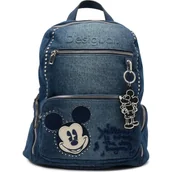 Plecaki - Desigual Plecak DESIGUAL X MICKEY MOUSE | denim - miniaturka - grafika 1