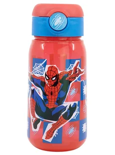 Spiderman Bidon "Spiderman" w kolorze czerwonym - 510 ml - Sztućce dla dzieci - miniaturka - grafika 1