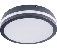 Lampy sufitowe - Kanlux 38790 - LED Plafon zew. z czujnikiem BENO 12/18W/230V 3000/3500/4000K IP65 antracyt - miniaturka - grafika 1